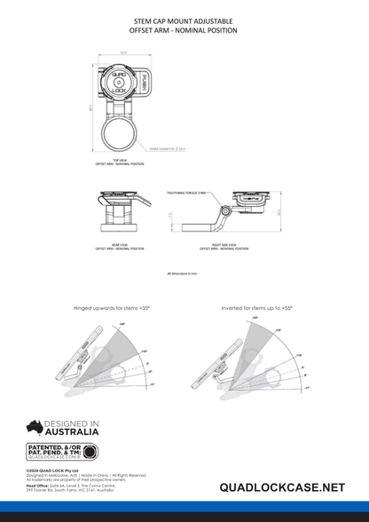 Stem Cap Mount