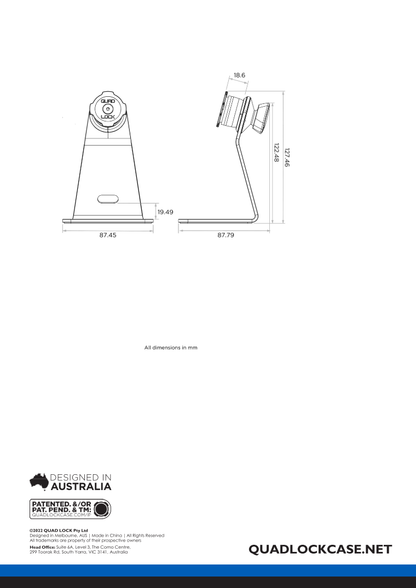 Quad Lock® Desk Mount - V2