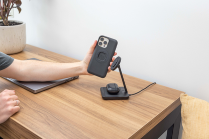 Quad Lock® Dual Desktop Wireless Charger